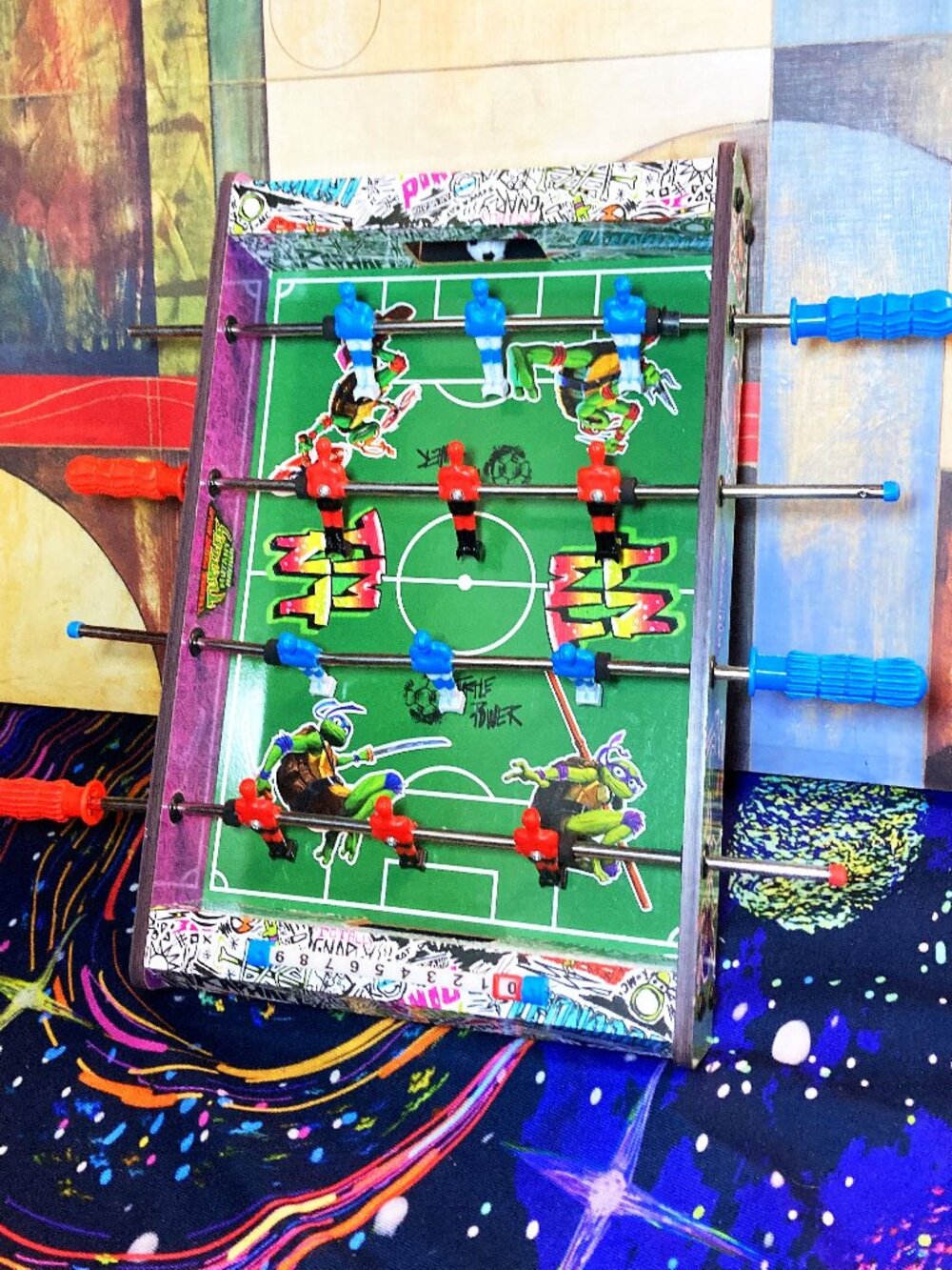 Nickelodeon - Teenage Mutant Ninja Turtles - Mutant Mayhem - Foosball Tabletop